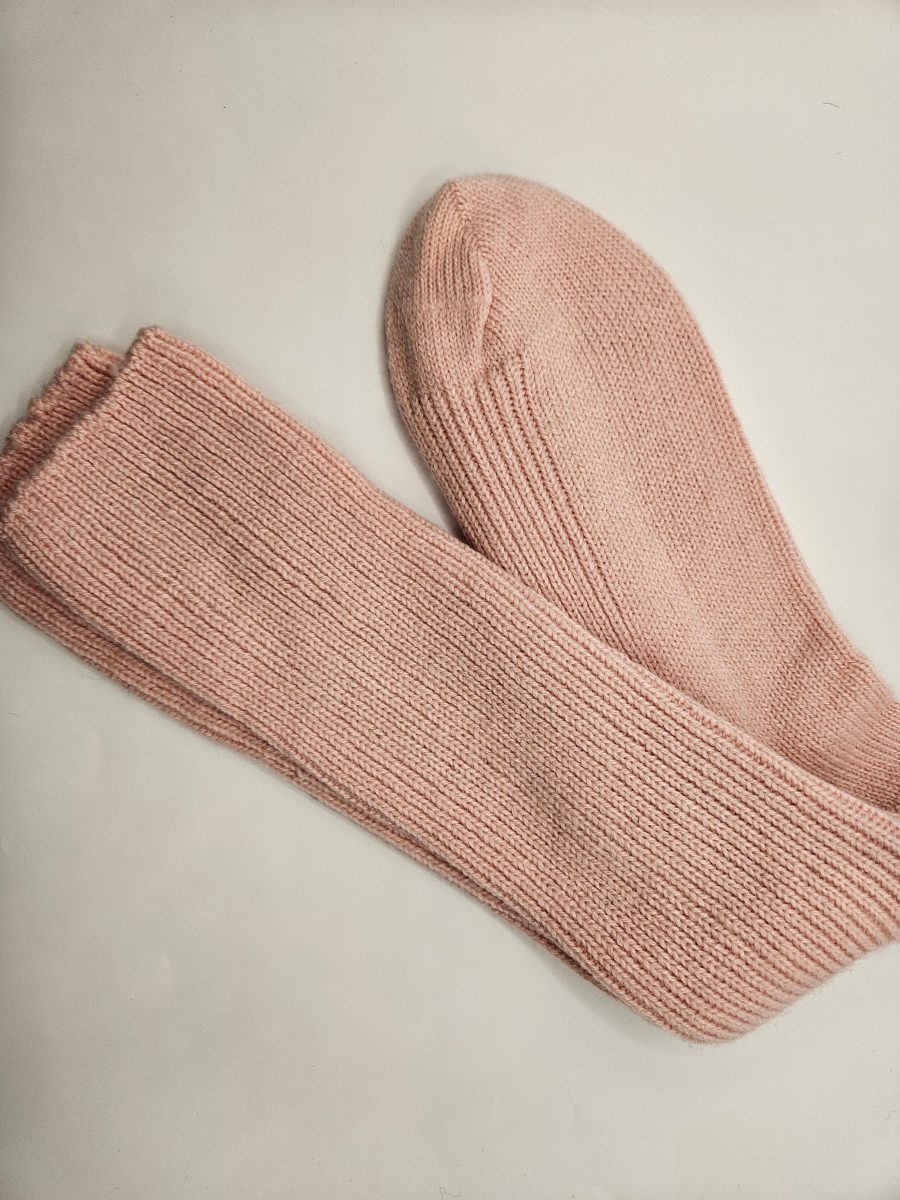 Sock, Alpaca, Pink