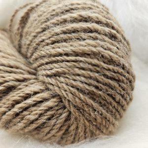 YARN: DK Weight • 100% Alpaca • Naturally Colored Fawn