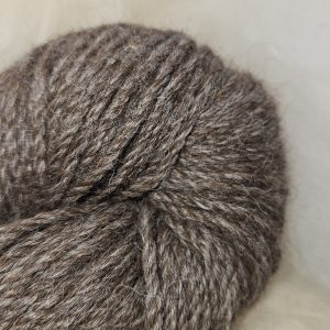 YARN: Bulky Weight • 100% Alpaca • Natural Rose Gray